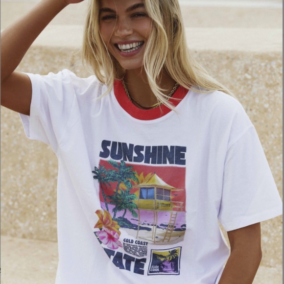 It's Now Cool Signature Ringer Tee - Picture 4 of 7